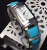 naturally sleeping beauty turquoise sterling silver watch bangle make wholesale