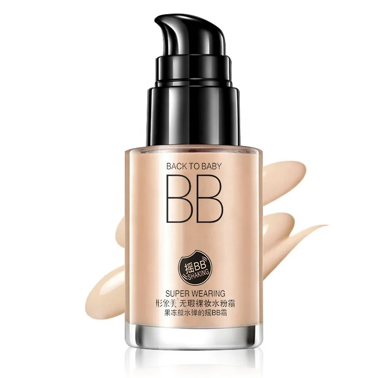 

Bioaqua Moisturizing BB Cream Face Care Foundation Gouache cream natural, Ivory;light beige;natural