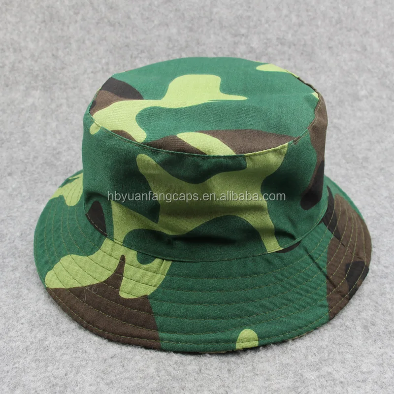 mens camo bucket hat