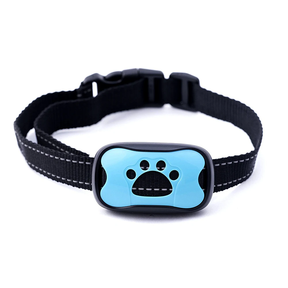 

Amazon Top Dog And Cat Accessories Vibration Bark Control Collar no barking collar, Blue