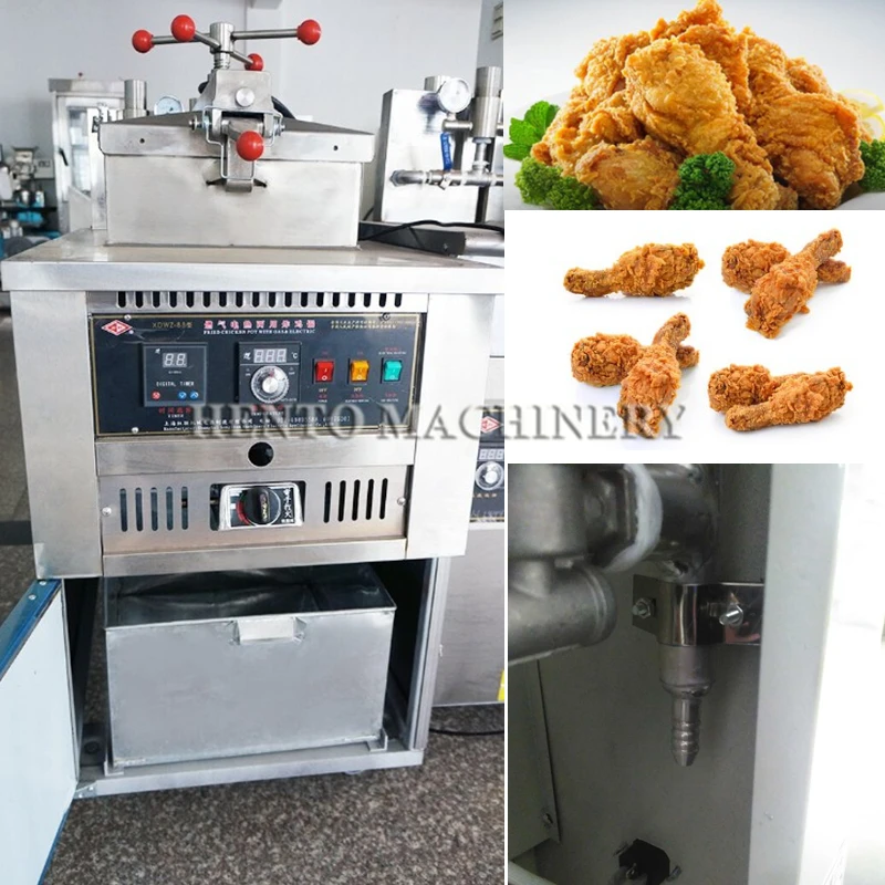 Pressure Kfc Chicken Frying Machine / Gas Pressure Fryer Buy Kfc