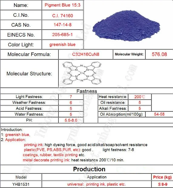 Ultramarine Pigment Phthalocyanine Blue Bgs Phthalo Blue 15 3 Used For Solvent Inks Buy Phthalo Blue 15 3 Pigment Phthalocyanine Blue Pigment Phthalocyanine Blue For Ink Product On Alibaba Com