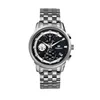 Multifunctional quartz black dial 3 atm water resistant watch