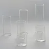 Fancy Chinese Decoration Christmas Decoration Supplies Candle Box Luxury Glass Candlestick