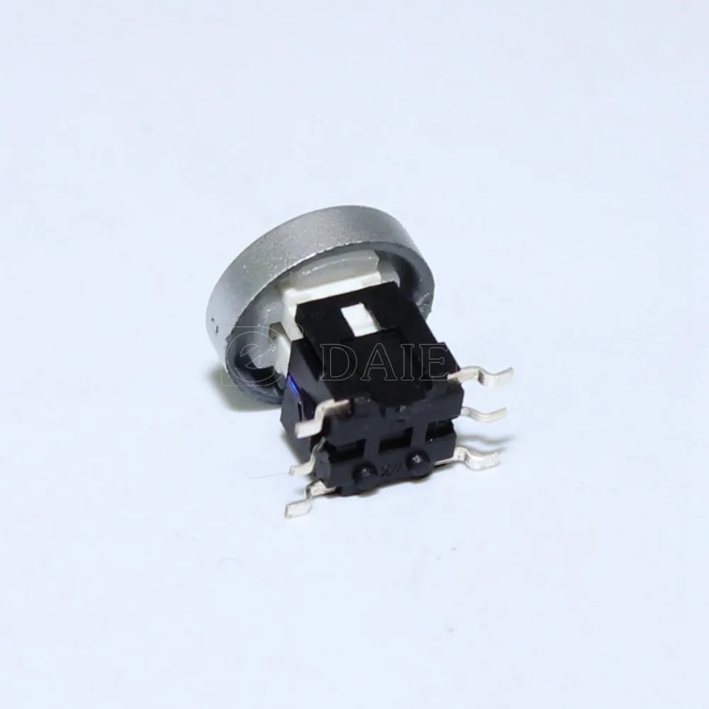 6x6 Illuminated Tactile Switch 6 Pin Tact Switch With Led Smd Terminal ...