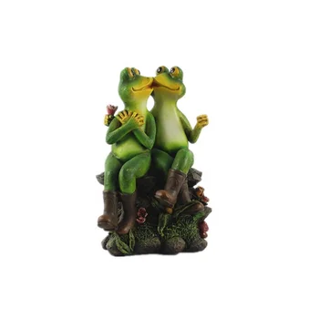 resin frog ornaments