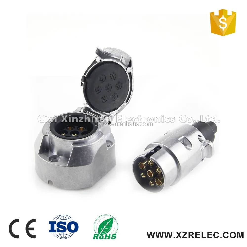 7p alu socket&plug