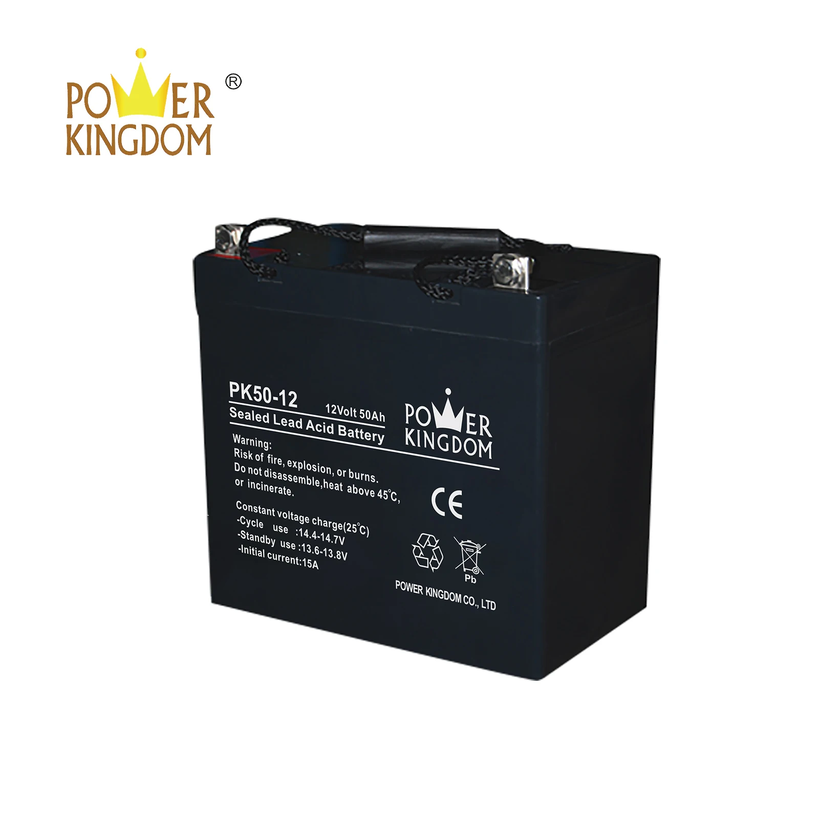 Power Kingdom charging gel cell deep cycle batteries Supply solar and wind power system