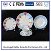 round shape Thai children's tableware ceramic