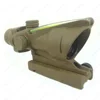 Hunting supplier 800g shockproof 4x32 acog scope w/optical fiber hunting riflescope