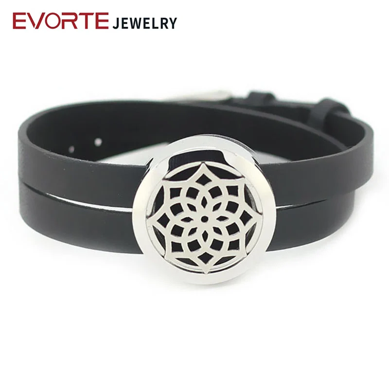 

Fashion Design 25mm Silver Twist 316L Stainless Steel Aromatherapy Essential Oil Diffuser Bracelet