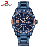 

Naviforce 9117 Luxury Watches Stainless Steel Military Heavy Dial Day Date Clock Man Fashion Casual Top Brand Men Quartz Watch