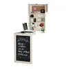 Household goods wall hanging folding wall table deciduous study table with notepad