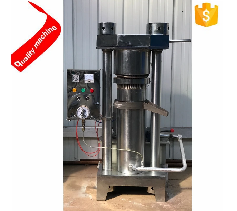 Hydraulic Coconut Oil Expeller Peanut Oil Extracting Machine Olive Oil 