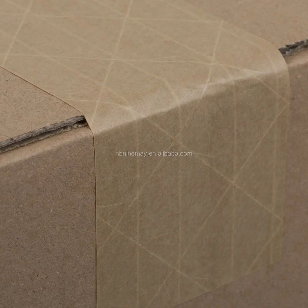 Fiberglass Reinforced Gummed Kraft Paper Tape Water Activated 2 Inch 3