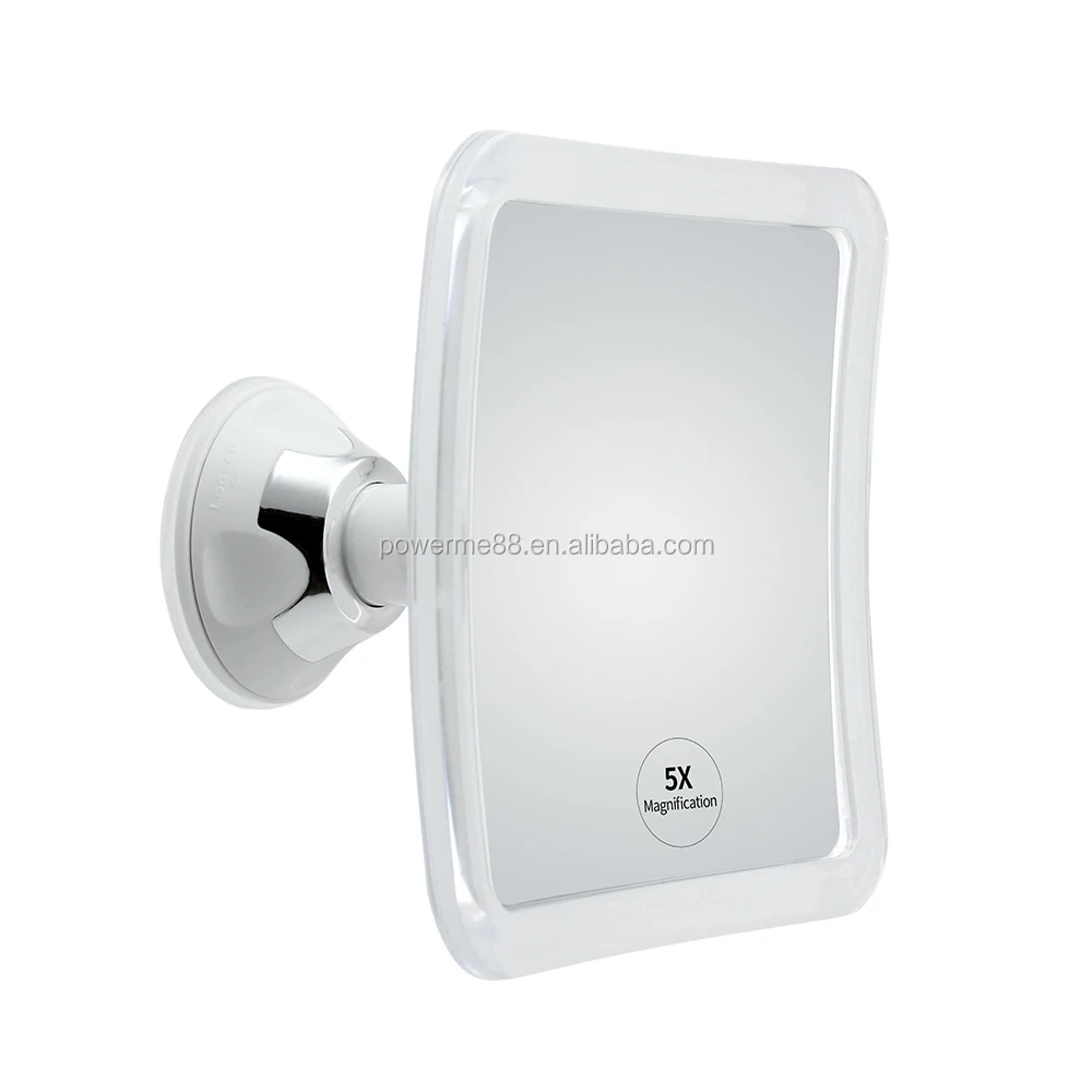 Wall Mounted Magnifying Hotel Mirrors Bathroom Makeup Mirror Fogless
