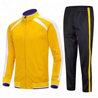 

Custom polyester tricot sports suit, tracksuit, training suit for kids and adult
