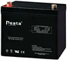 Factory direct price VRLA lead acid AGM battery 12v 55ah 55amp solar UPS EPS wind telecommunication