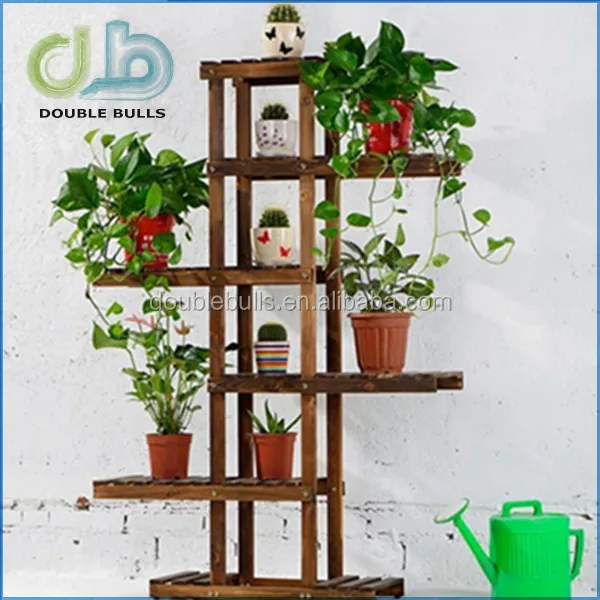 Wholesale Eudipleural Fivelayer Indoor Wooden Flower Shelf Buy