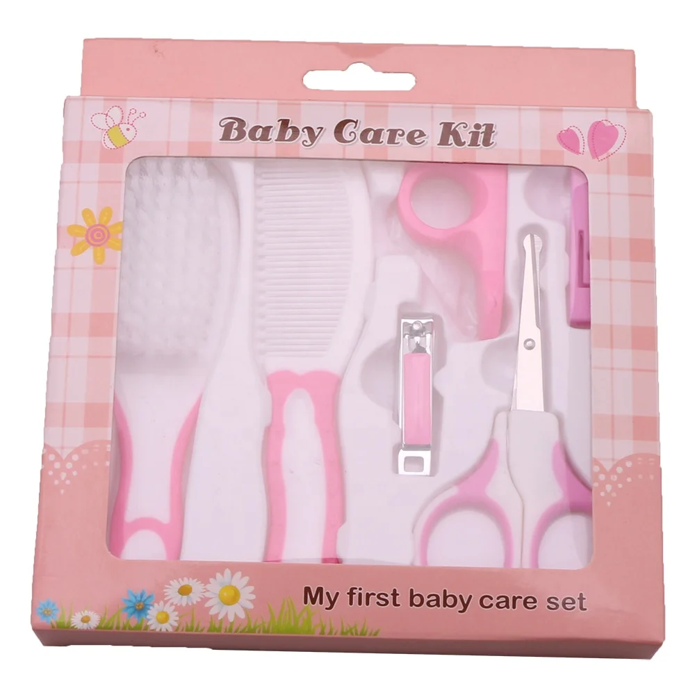

Cheap baby health care grooming kit for baby, Pink/blue