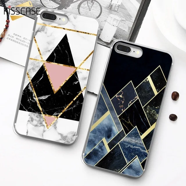 

Soft Silicone Case For iPhone X XS Max Xr Luxury Geometric Marble Case For iPhone XS max Capinhas Fundas