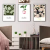 Creative 3panel canvas wall art prints flower picture printed painting set made to order