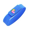 Hotsales Custom Made Top Grade Special Flash Drive, Fashion Bracelet Key Silicone Usb Bracelet