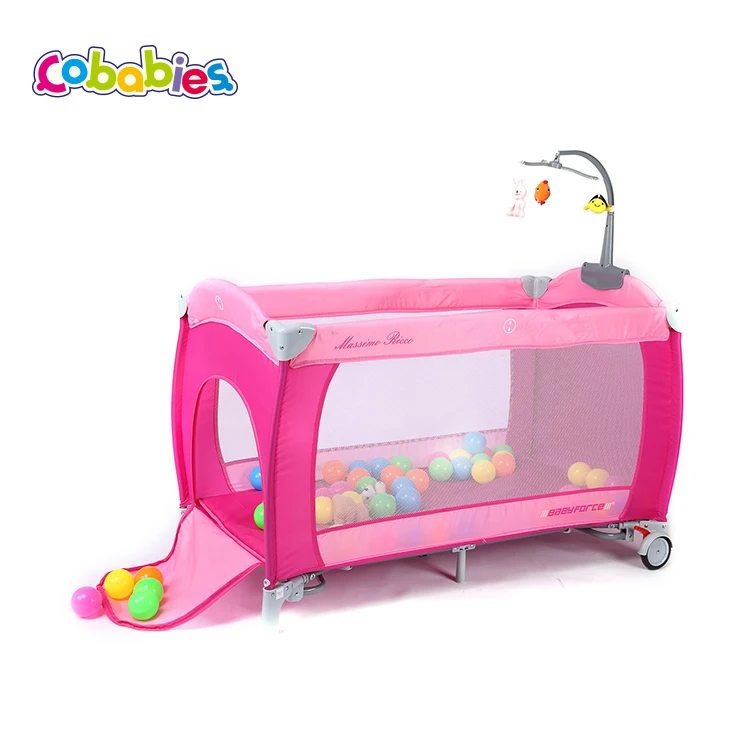 Luxury Foldable Portable Baby Playpen Play Playard Multifunction