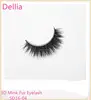 Dellia Imported Raw Material Competitive Price Black False Eyelashes Extension Mink Lashes