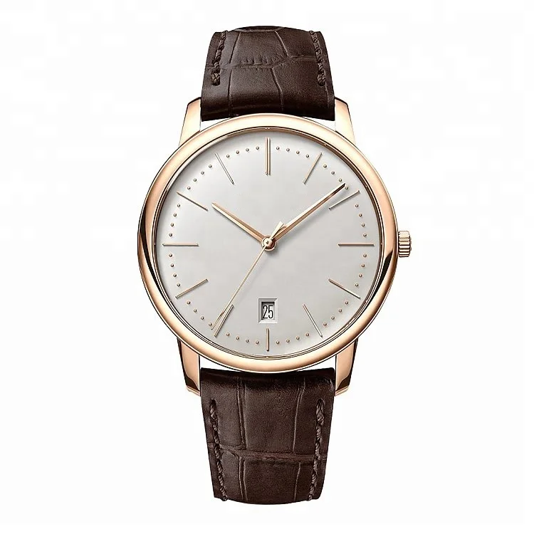 

Elegant Automatic Date Stainless Steel 3ATM waterproof Men Women Watch