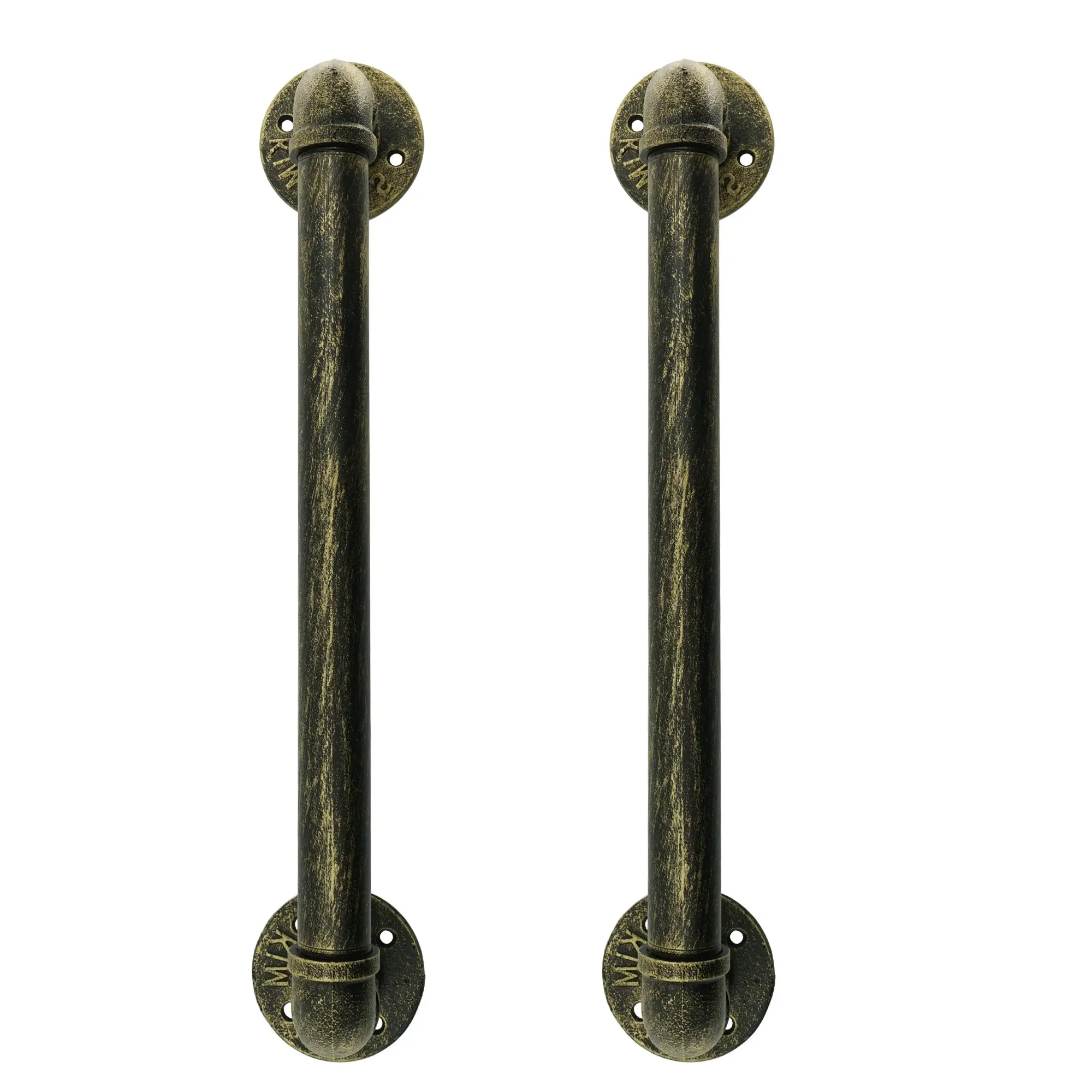 Hardware Kingso 12 Industrial Retro Cast Iron Pipe Door Handle