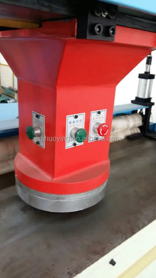 
Hydraulic Traveling Head Clicker Press Auto-feeding by Rubber Roll 