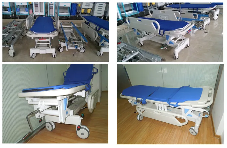 Factory hospital patient transport stretcher emergency docking cart