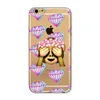 Wholesale Customer Phone Case Fashion Lovely Funny Emoji Cases For iPhone Silicone Cell Phone Cove