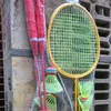 badtminton , shuttlecock, racket ,bat by set , bulk in stock in japan now .cheap pricing