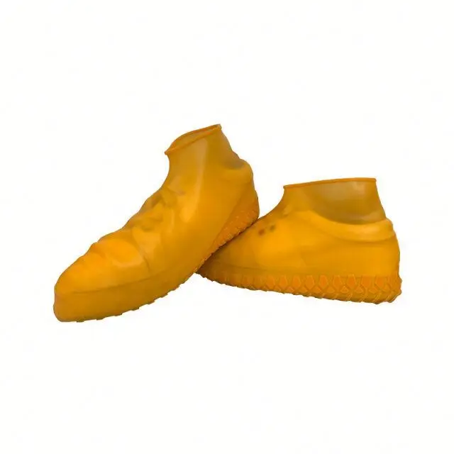 

Gepai Hot Selling Waterproof Protective Rain Boots Cover Non-slip Reusable Silicone Shoe Cover, White, black, blue, green, red, orange, purple, customized.