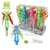 Funny Transformation Robot Toys Press Candy