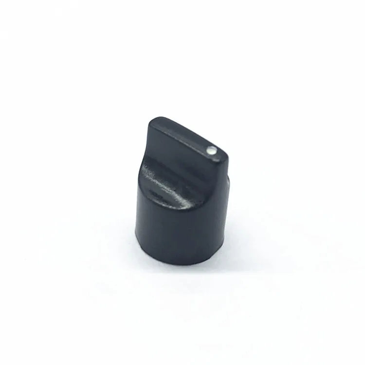 Dia.10*H14.5mm Plastic Potentiometer Knob for Knurled Toothed Shaft and Half Flat Shaft