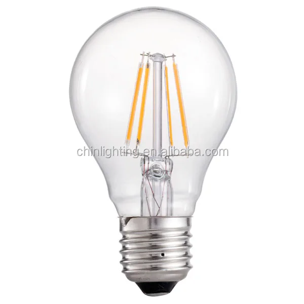 LED Filament bulb A19 A60 LED Edison light bulb ES UL CUL CE RoHs listed energy saving Decorated light bulb
