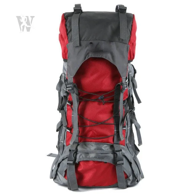 

Hot Sale Outdoor Custom Logo Trekking Camping & Hiking Backpack Bag, Red,black,orange,blue,army green,green or customized