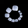 DIMICO Hot Selling 500PCS/Bag Full Cover Toes Nail Tips French Artifical Toe Nail Tips