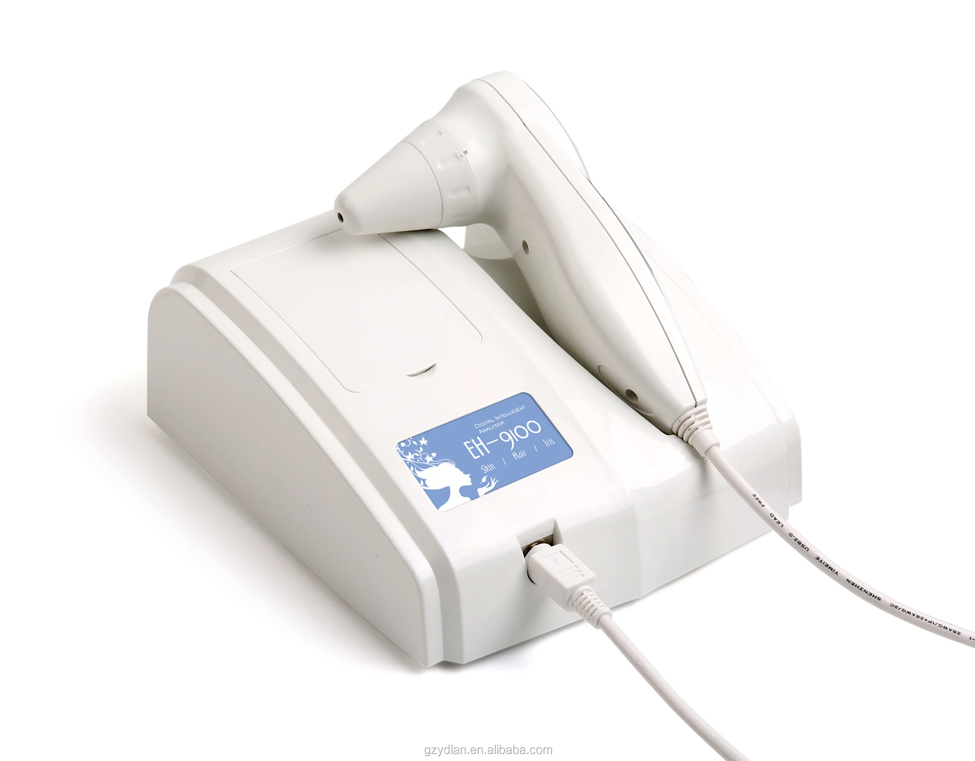 

HD USB Hair Scalp Diagnosis Analyzer Camera( UV Lens), White