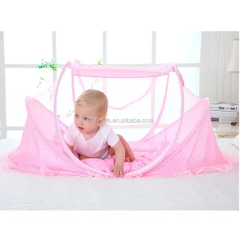 portable baby bed with mosquito net