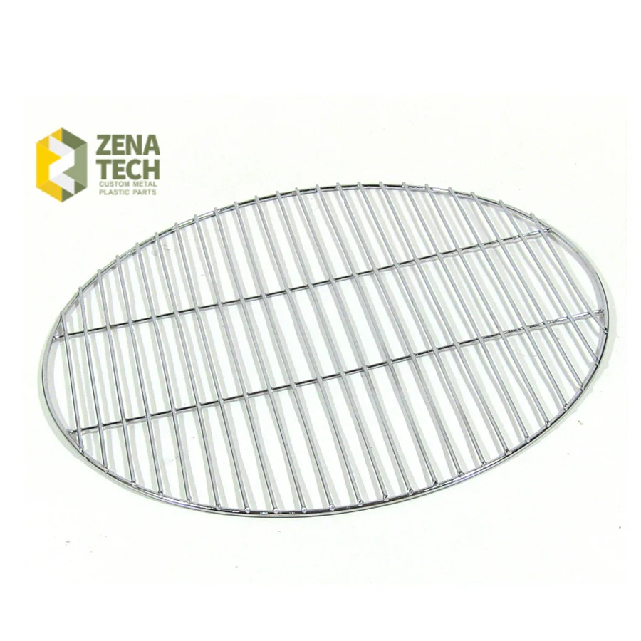 

Round Cooking Grates Stainless Steel Nonstick with Handle Cooking Grid Grill Pad Grate for Outdoor Barbecue