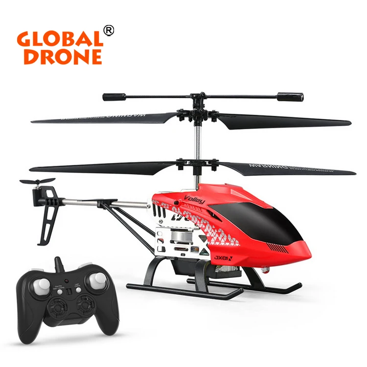 

global drone JX01 3CH Altitude Hold RC Helicopter with Gyroscope Light for Beginner Kids Children Gifts RC Toys RC Plane, Red,blue
