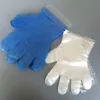 Disposable PE plastic dish washing gloves