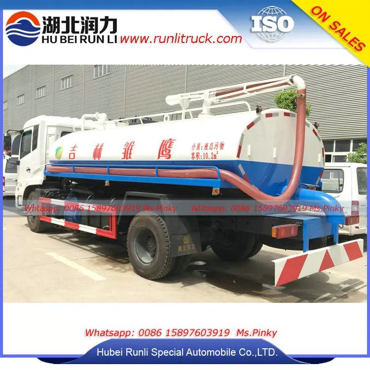 10m3 Toilet Sucker Truck,Waste Collection Truck,Septic Tank Truck Water