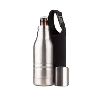 

Stainless steel Beer Bottle Insulator,Double wall Insulated Beer holder,Keep Drinks Colder Bottle insulator Cooler