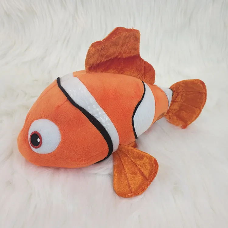 便宜的小鱼毛绒玩具毛绒棉花金鱼毛绒玩具