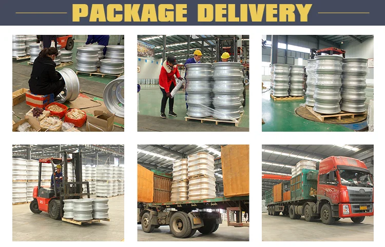 chrome steel wheels 22.5 high quality steel wheel rim 22.5 weight new passenger car wheels